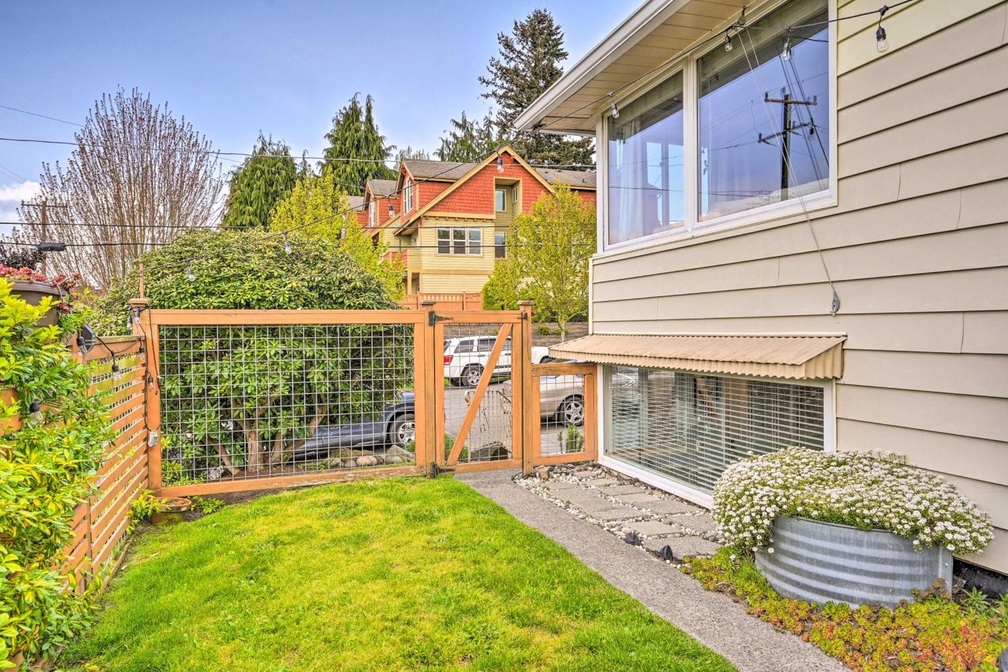 Seattle Garden Apt Walk To Water And Amenities! Bagian luar foto